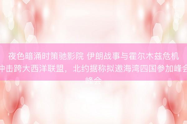 夜色暗涌时策驰影院 伊朗战事与霍尔木兹危机冲击跨大西洋联盟，北约据称拟邀海湾四国参加峰会