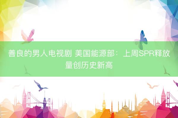 善良的男人电视剧 美国能源部：上周SPR释放量创历史新高