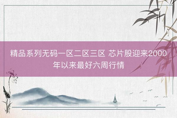 精品系列无码一区二区三区 芯片股迎来2000年以来最好六周行情