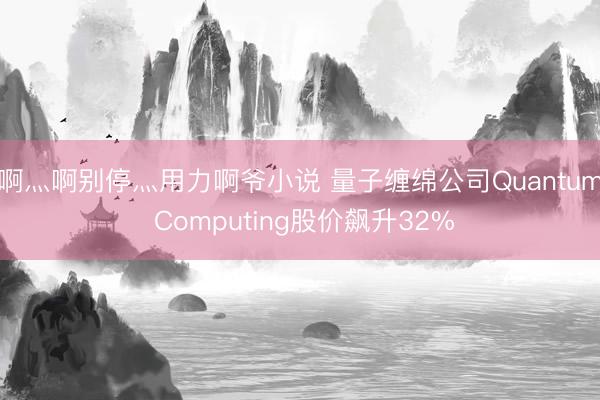 啊灬啊别停灬用力啊爷小说 量子缠绵公司Quantum Computing股价飙升32%